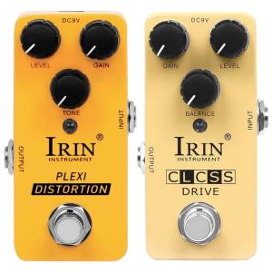 IRIN | IRIN Guitar Pedal Overdrive/Analog Distortion Guitar Effect Pedal Full Metal Casing Plucked String Instrument Accessory