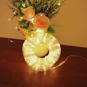 8 Modes Outdoor Solar Tube Lamp Suitable for Outdoor Gardens Christmas Easter Thanksgiving New Year Wedding Parties