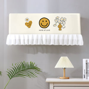 2024 Mẫu Mới Vải Giặt Máy Lạnh Bảo Vệ Bụi Máy Lạnh Treo Không Cần Rút Máy Trong Nhà Phong Cách Hàn Quốc Vải