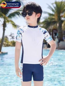 MONLEYTA | Bộ đồ bơi hai mảnh cho bé trai hai lớp mới 2025 của Đức Bộ đồ bơi mùa hè cho trẻ em từ 2-5 tuổi