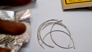 CURVE NEEDLE / MATTRESS CURVE NEEDLE / RATHNA CURVE NEEDLE (READY STOCK)