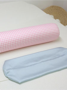 Summer Smooth Skin-Friendly Long Velvet Cotton Pillowcase Pure Cotton Cushion Cover Candy Shell Cylinder Cover Home Decor