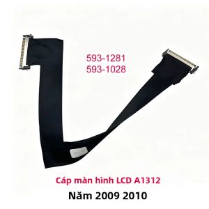 Cáp Màn Hình LCD LED LVDS Thay Thế Cho iMac 27 Inch A1312 Cuối Năm 2009 Giữa Năm 2010 593-1281 A 593-1028 Linh Kiện Sửa Chữa MacBook Air