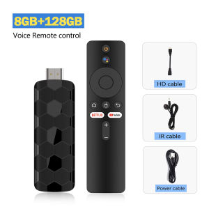 R3+ Android 16 8K TV Stick Smart IPTV Dongle 8GB RAM 128GB ROM Dual WIFI6 5.0GHz BT5.0 for Netflix YouTube Streaming TV Box