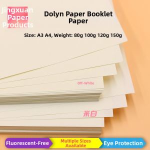 Dalong Paper Writing And Printing Paper A4/A3/A5/B4/B5 Eye Protection Paper 80g 100g 120g 150g Office Supply White Yellow