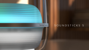 Harman Kardon SoundSticks 5/SoundSticks 4 Wireless Bluetooth Speakers with Subwoofer | Extraordinary Sound | Iconic Dome Design