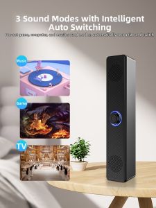 SENXUN | Home Desktop Computer Bluetooth Wired Integrated Microphone Speakers