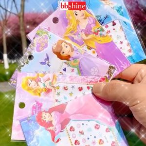 Dán móng tay 3D cao cấp cho bé BBShine Set sticker dán móng cho bé họa tiết hoạt hình nhiều màu sắc tươi sáng – J007