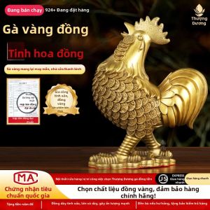 SHANYANG | Tượng Gà Phong Thủy Đúc Đồng Mang Lại May Mắn và Hạnh Phúc