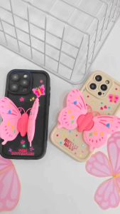 Case 3D Macaron Kupu Kupu  For Oppo A16 [3D-11] - Softcase Oppo A16 - Case Oppo A16 - Casing Hp - Softcase Kupu kupu - Silikon Hp - Case handphone