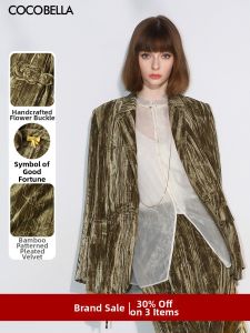 COCOBELLA | Traditional Chinese Style Velvet Jacket