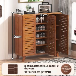 ZHUSHANXIA | Dustproof Large Capacity Shoe Cabinet