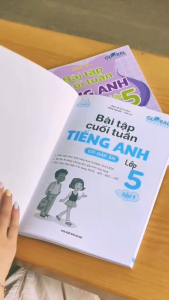 Sách - Global success Bài tập cuối tuần Tiếng Anh lớp 5 ( Có đáp án )