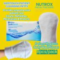Patient body washing CLEANSING MITTS (8pcs/pack), Body wash glove, hygienic bathing alternative, Patient care, Cuci Badan. 