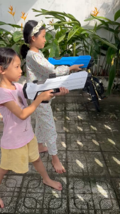 ĐỒ CHƠI PHUN NƯỚC ĐIỆN TỬ CÔNG NGHỆ CAO LAZER-X VỚI PIN LITHIUM USB CỰC MẠNH - CHO MÙA HÈ RỰC LỬA