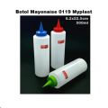 Botol Mayones MY PLAST Botol Plastik Serbaguna Botol Kecap Tutup Lancip 300 & 500 Ml. 