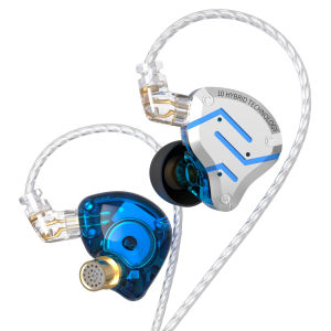 Tai Nghe KZ ZS10 PRO Hybrid Driver HiFi Thể Thao Kiểu Nhét Tai Có Chức Năng Khử Tiếng Ồn Dây Có Thể Tháo Rời