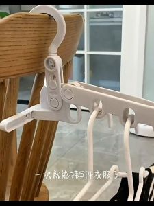 Magic Clothes Drying Rack: Compact Foldable Cloth Hanger - Your Ultimate Travel Companion