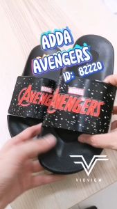 VIDVIEW !!ลดสนั่น!! รองเท้าแตะชาย แบบสวม ปรับสายได้ Adda 82220 Marvel ไซส์ 40-44