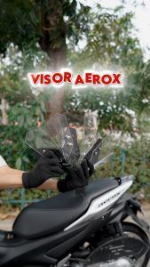 NSA PERFORMANCE Windshield Aerox Double Layer Visor Aerox Double Layer Aksesoris Motor Aerox