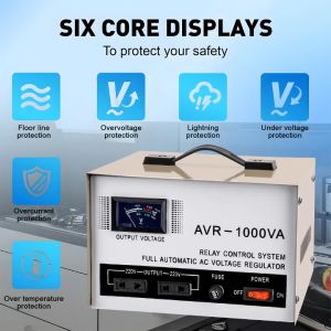 Himark AVR Automatic Voltage Regulator 1000watts SVR-1000VA Servo Type AVR Time Delay: A Comprehensive Guide