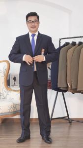 Vest Nam Trung Niên Hàng Cao Cấp Vải Cashmere Dầy Dặn Mềm Mịn Bộ Com Lê Trung Tuổi Cho Bố