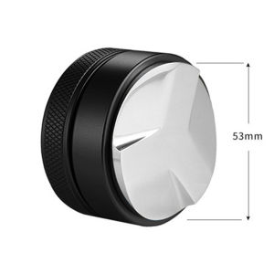 Có Thể Điều Chỉnh Độ Sâu Cà Phê Inox Espresso Tam Giác 51/53/Đường Kính 58 Mm Đế Bằng Bột Máy Ép Cho Espresso San Bằng