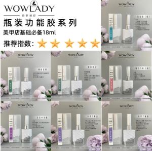 Wowlady Functional Gel Nail Art Enhancer Matte Finish No Wash Seal Layer Strengthening Adhesive Flatting Gel Long Lasting
