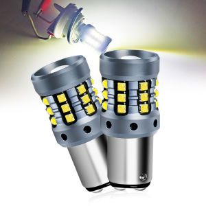 2 pcs 1156 BA15S P21W 1157 BAY15D P21/5W suitable for car brake reverse and turn signal lights