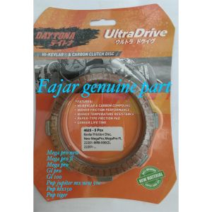 Kampas kopling plat kopling gl pro mega pro vixion NVL Daytona 100% original kevlar friction disc new material super long life kode 4625 isi 5pc