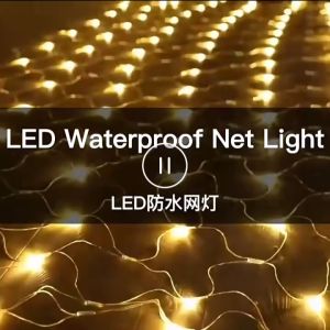 Lampu Hias LED Natal Jaring / Jala 3 Meter X 2 Meter