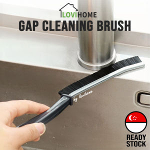 SG Gap Cleaning Brush Long Handle Grout Tiles Edge Strip Corner Hard Bristle Brushes Bathroom Kitchen Sink Cleaner Tools