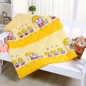 Pure Cotton Childrens Summer Cool Quilt Kindergarten Spring Autumn Baby Wrap Child Nap Air Conditioner Single Thin Quilt