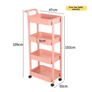 Durable Multi-tier Mobile Storage Cart
