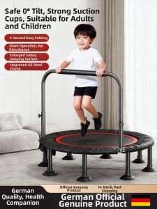 DIWONOR | Handle Silent Foldable Indoor Trampoline