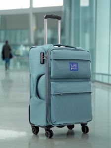 Travel Oxford Cloth Luggage Suitcase with Four-Way Wheels for Men And Women Fashionable Youth Travel Bag with Password Lock