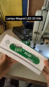 Lampu Mesin Jahit LED 20 Titik Dengan Magnet PAKAI COLOKAN BEST QUALITY