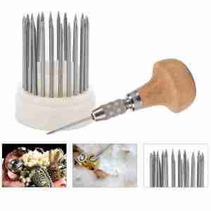 23pcs Beading Tools Set Graver Beader for Diamond Stone Setting Graver Jewelry Tool for Jeweler