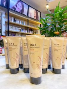 Sữa rửa mặt gạo Rice Water Bright foaming cleanser Nettoyant Moussant 150ml mới