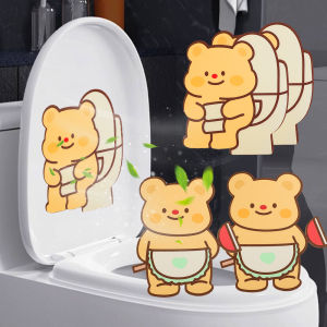 Toilet Deodorant Sticker: Cartoon Animal Fragrance Decals for Bathroom & Kitchen