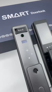 Relihom PF01 Smart Lock 3D Face Unlock TUYA WIFI Smart Door Lock Fully Automatic Camera Digital Door Lock Remote Video Call With Palmprint Unlock Kunci Pintu Pintar人脸识别智能锁