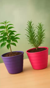 Pot Bunga Tahan Air Model Tawon Honey - Warna Cerah Tahan Lama