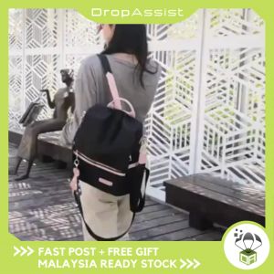 DROPASSIST 1277 READY STOCK Anti Thief 3 Ways Big Capacity Backpack Shoulder Bag  Travel Womens Hand Sling Shoulder Bags