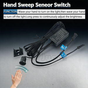 Intelligent LED Cabinet Light Controller – Dual-Door SensorHand Wave Function12V/24V Dual-Door LED Light Controller