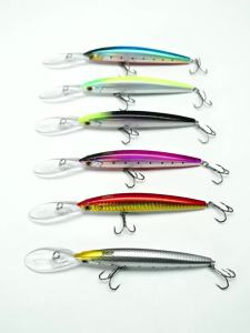 Kingdom | Mồi Câu Giả KINGDOM Snake Shade Suspending Minnow 100mm 13g 120mm 20g Mồi Cứng Lặn Sâu Dành Cho Cá Bass Cá Pike Cá Perch Cá Zander