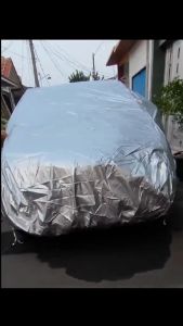 Sarung Cover Mobil ALL NEW AGYA-AYLA Premium Bahan 100% Polyester Anti Luntur aman Untuk Mobil Putih