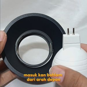 Kap Downlight Corong Mr16 GU5.3 Kap Halogen Mr16 GU5.3 Model Corong 220V