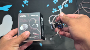 CCA Falcon 2 DD in Ear Monitor 7.1 Spatial Audio Gaming Earbuds HiFi Noise Isolating in Ear Headphones Crystal Clear & Deep Bass IEMs for Gamers Singers Musicians Audio Engineers