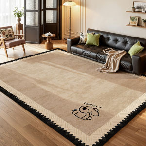 BULULOM | Waterproof Stain Resistant No Wash Wipe Clean Cartoon Kids Room Stain Resistant Carpet