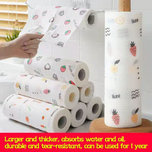 Washable Lazy Wipes Reusable Lazy Cloth 20cm×20cm/Sheet (200pcs) Disposable Kitchen Tissue Kitchen Towel Paper Wipes